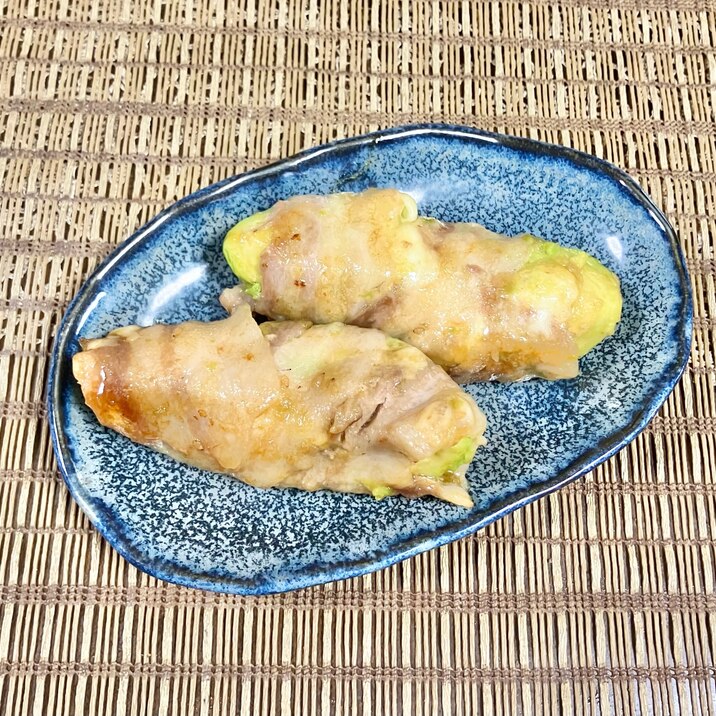 簡単☆アボカドとチーズの肉巻き